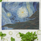 Vincent van Gogh | De Sterrennacht, juni 1889 Theedoek (Gevouwen)