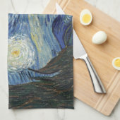 Vincent van Gogh | De Sterrennacht, juni 1889 Theedoek (Quarter Fold)