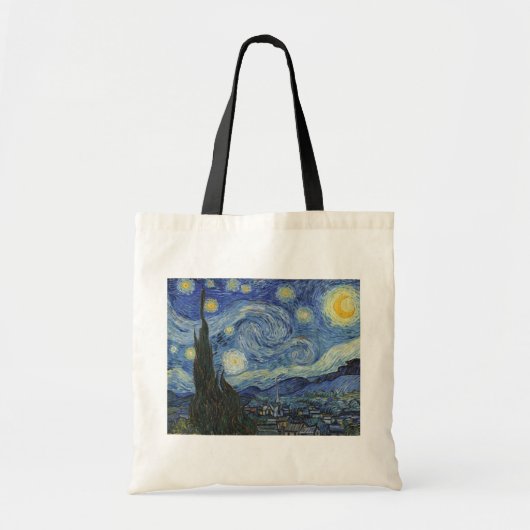 Vincent van Gogh | De Sterrennacht, juni 1889 Tote Bag (Voorkant)