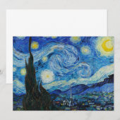Vincent Van Gogh De Sterrennacht Kaart (Voorkant / Achterkant)