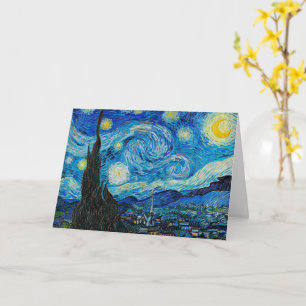Vincent van Gogh, De sterrennacht Kaart