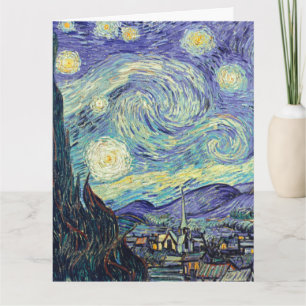 Vincent Van Gogh De Sterrennacht Kaart