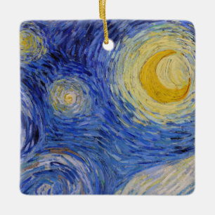 Vincent Van Gogh - De sterrennacht Keramisch Ornament