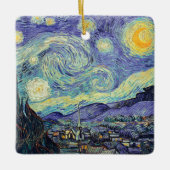 Vincent Van Gogh De Sterrennacht Keramisch Ornament (Voorkant)