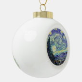 Vincent Van Gogh De Sterrennacht Keramische Bal Ornament (Links)