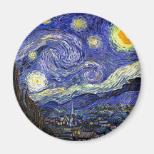 Vincent Van Gogh - De sterrennacht Kunstschilderij