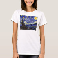 Vincent Van Gogh - De sterrennacht Kunstschilderij