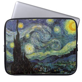 Vincent van Gogh, De sterrennacht Laptop Sleeve