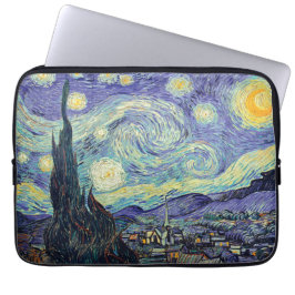 Vincent Van Gogh. De Sterrennacht Laptop Sleeve