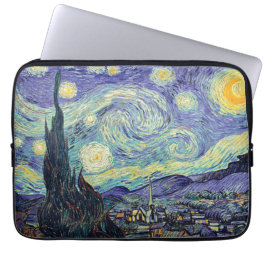 Vincent Van Gogh/ De Sterrennacht Laptop Sleeve