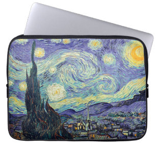 Vincent Van Gogh/ De Sterrennacht Laptop Sleeve