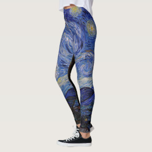 Vincent Van Gogh - De sterrennacht Leggings