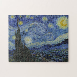 Vincent Van Gogh, de Sterrennacht Legpuzzel