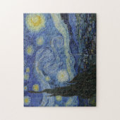 Vincent Van Gogh, de Sterrennacht Legpuzzel (Verticaal)