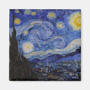 Vincent Van Gogh - De sterrennacht Magneet