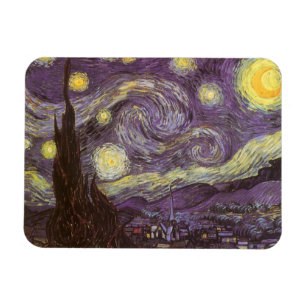 Vincent van Gogh - De sterrennacht Magneet