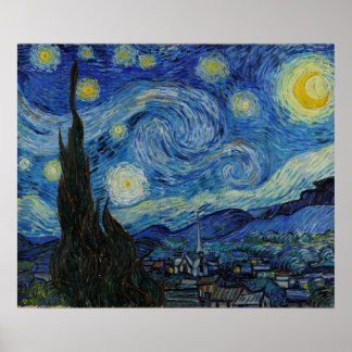 Vincent van Gogh - De Sterrennacht | Masterstuk Poster