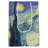 Vincent Van Gogh De Sterrennacht Medium Cadeauzakje (Achterkant)