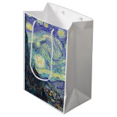 Vincent Van Gogh De Sterrennacht Medium Cadeauzakje (Voorkant Gekanteld)