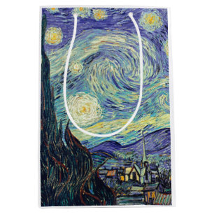 Vincent Van Gogh De Sterrennacht Medium Cadeauzakje