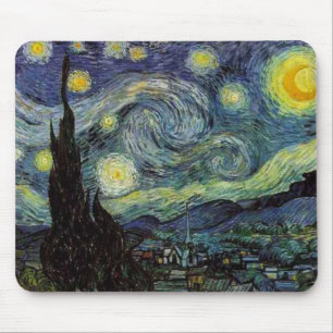 Vincent van Gogh - De sterrennacht Muismat