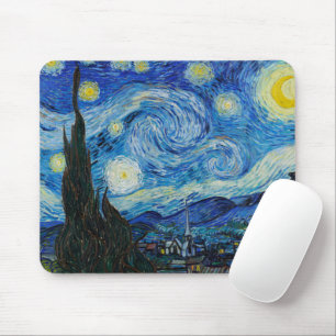Vincent Van Gogh De Sterrennacht Muismat