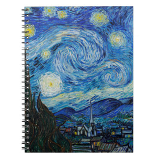 Vincent Van Gogh De Sterrennacht Notitieboek