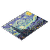 Vincent Van Gogh De Sterrennacht Notitieboek (Linkerzijde)