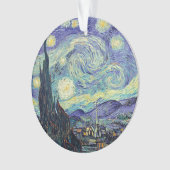 Vincent Van Gogh De Sterrennacht Ornament (voorkant)