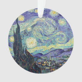 Vincent Van Gogh De Sterrennacht Ornament