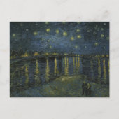 Vincent van Gogh, De Sterrennacht over de Rhône Briefkaart (Voorkant)