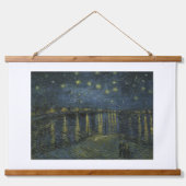 Vincent van Gogh, De Sterrennacht over de Rhône Hangend Wandkleed (Voorkant)