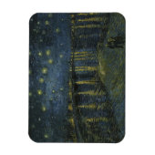 Vincent van Gogh, De Sterrennacht over de Rhône Magneet (Verticaal)