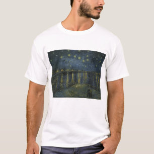 Vincent van Gogh, De Sterrennacht over de Rhône T-shirt