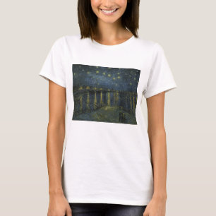 Vincent van Gogh, De Sterrennacht over de Rhône T-shirt