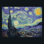 Vincent Van Gogh De Sterrennacht Perfect Poster<br><div class="desc">Vincent van Gogh de Sterrennacht. Dit is een oud meesterwerk van de Nederlandse meesterschilder Vincent Van Gogh was een Nederlandse post-impressionistische schilder. Nachtlandschap. Op de voorgrond staat een boom. De stad ligt in het midden. Bergen op de achtergrond. Er is een maan aan de hemel. sterren en wolken. Dit afbeelding...</div>