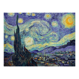 Vincent Van Gogh De Sterrennacht Perfect Poster