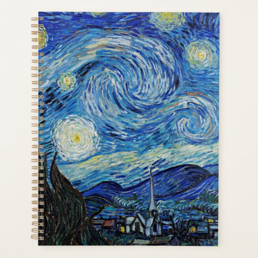 Vincent van Gogh, De sterrennacht Planner (Voorkant)