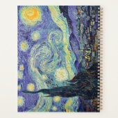 Vincent Van Gogh De Sterrennacht Planner (Achterkant)