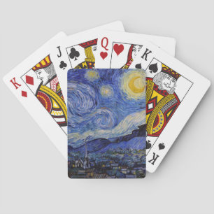 Vincent Van Gogh - De sterrennacht Pokerkaarten