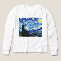 Vincent Van Gogh, De sterrennacht-schilderij