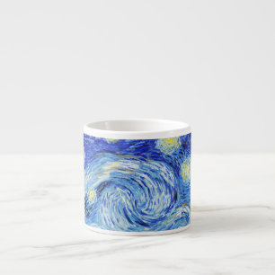 Vincent Van Gogh, De sterrennacht-schilderij Espresso Kop