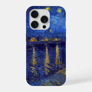 Vincent Van Gogh, De sterrennacht-schilderij iPhone 15 Pro Case