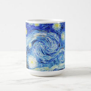 Vincent Van Gogh, De sterrennacht-schilderij Magische Mok