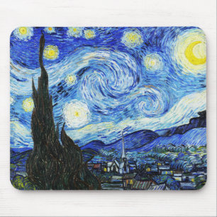 Vincent Van Gogh, De sterrennacht-schilderij Muismat