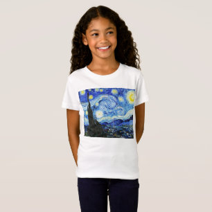 Vincent Van Gogh, De sterrennacht-schilderij T-shirt