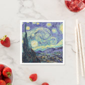 Vincent Van Gogh De Sterrennacht Servet (Insitu)