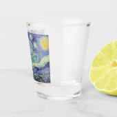 Vincent Van Gogh De Sterrennacht Shot Glas (Rechts)