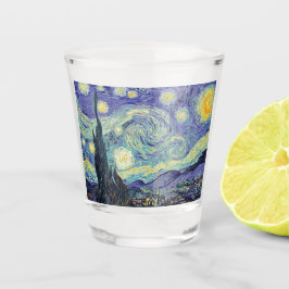 Vincent Van Gogh De Sterrennacht Shot Glas