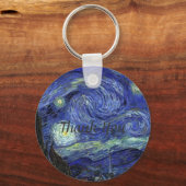 Vincent van Gogh, De sterrennacht Sleutelhanger (Voorkant)